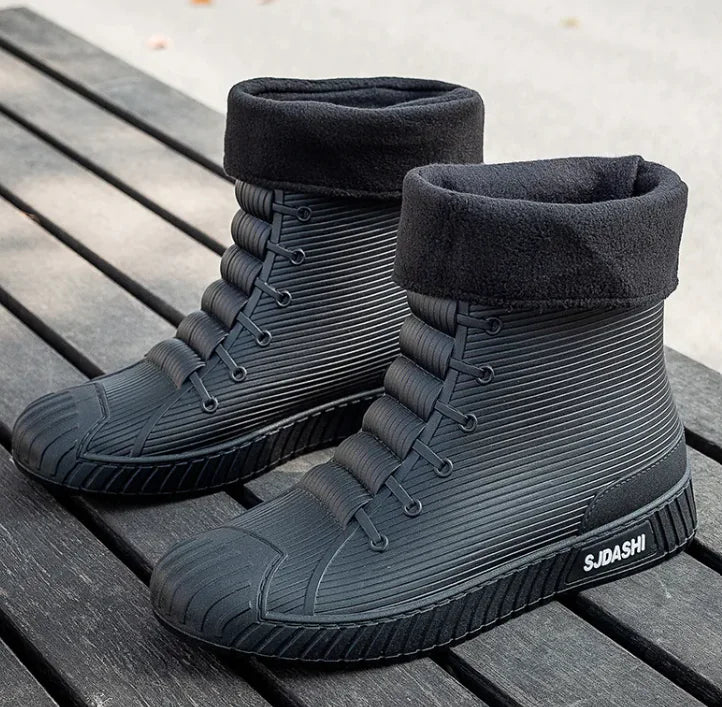 Aqua Fleece Short Boots β Cozy Waterproof Comfort for Your Feet