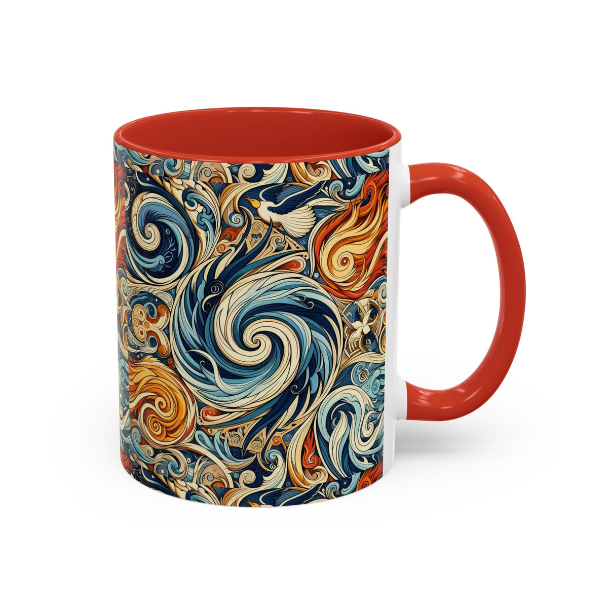 "Earth, Wind & Fire" Accent Coffee Mug (11, 15oz) - OLM Store