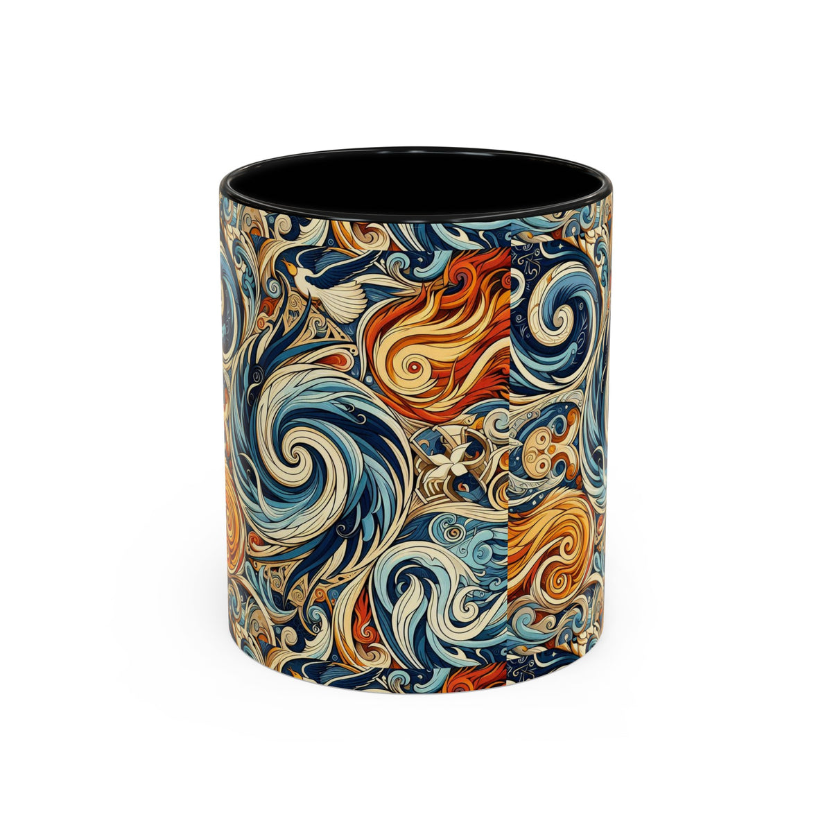 "Earth, Wind & Fire" Accent Coffee Mug (11, 15oz) - OLM Store