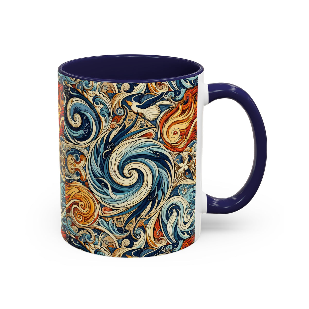 "Earth, Wind & Fire" Accent Coffee Mug (11, 15oz) - OLM Store