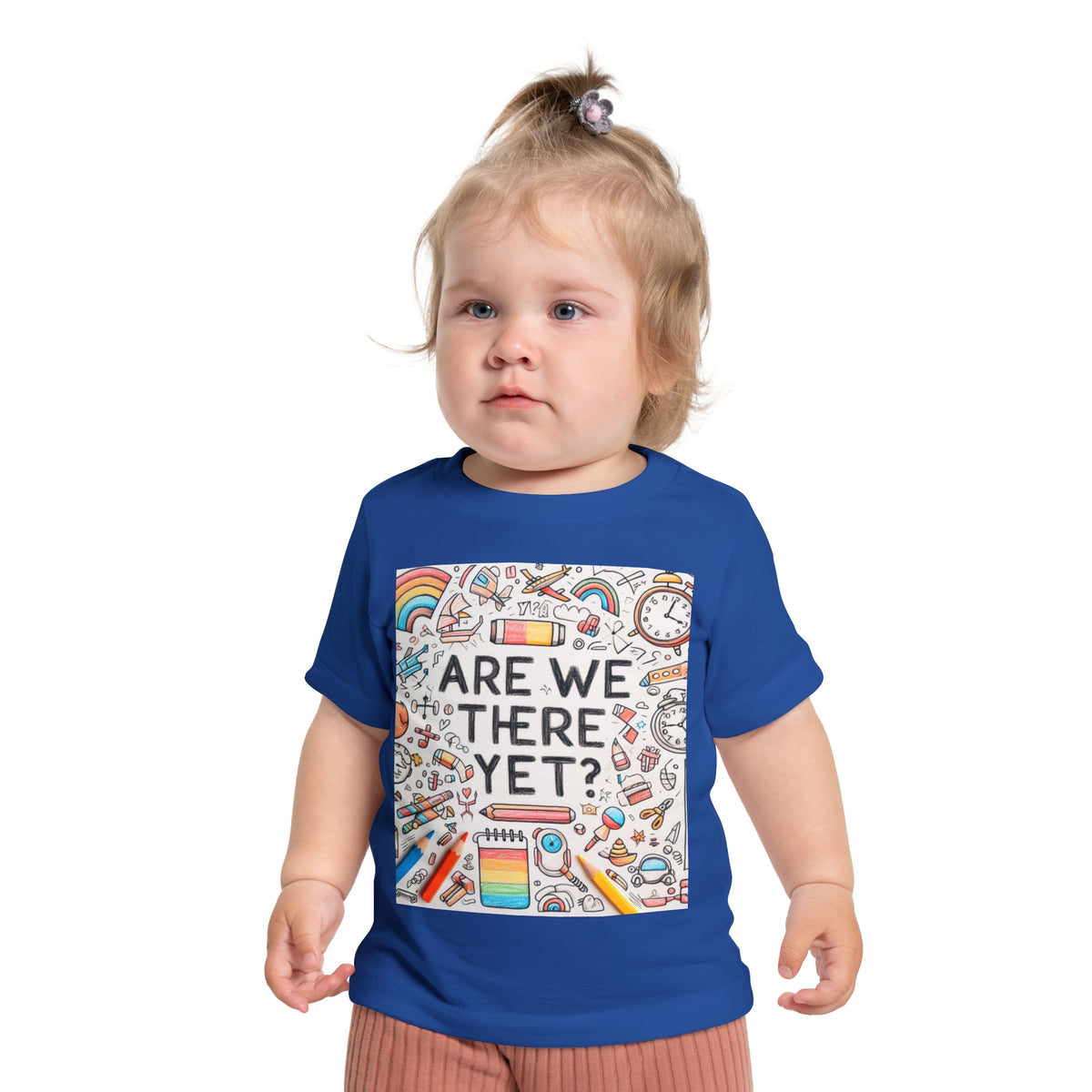 βAre We There Yet?β Baby Short Sleeve T-Shirt - OLM Store