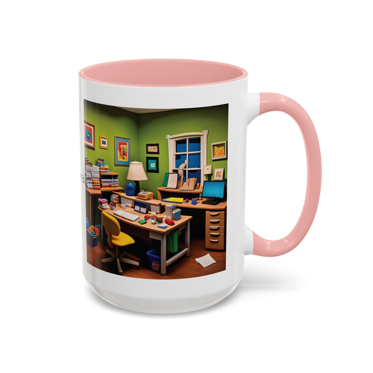 “Coffee: Because Adulting is Hard" Accent Coffee Mug (11, 15oz) - OLM Store