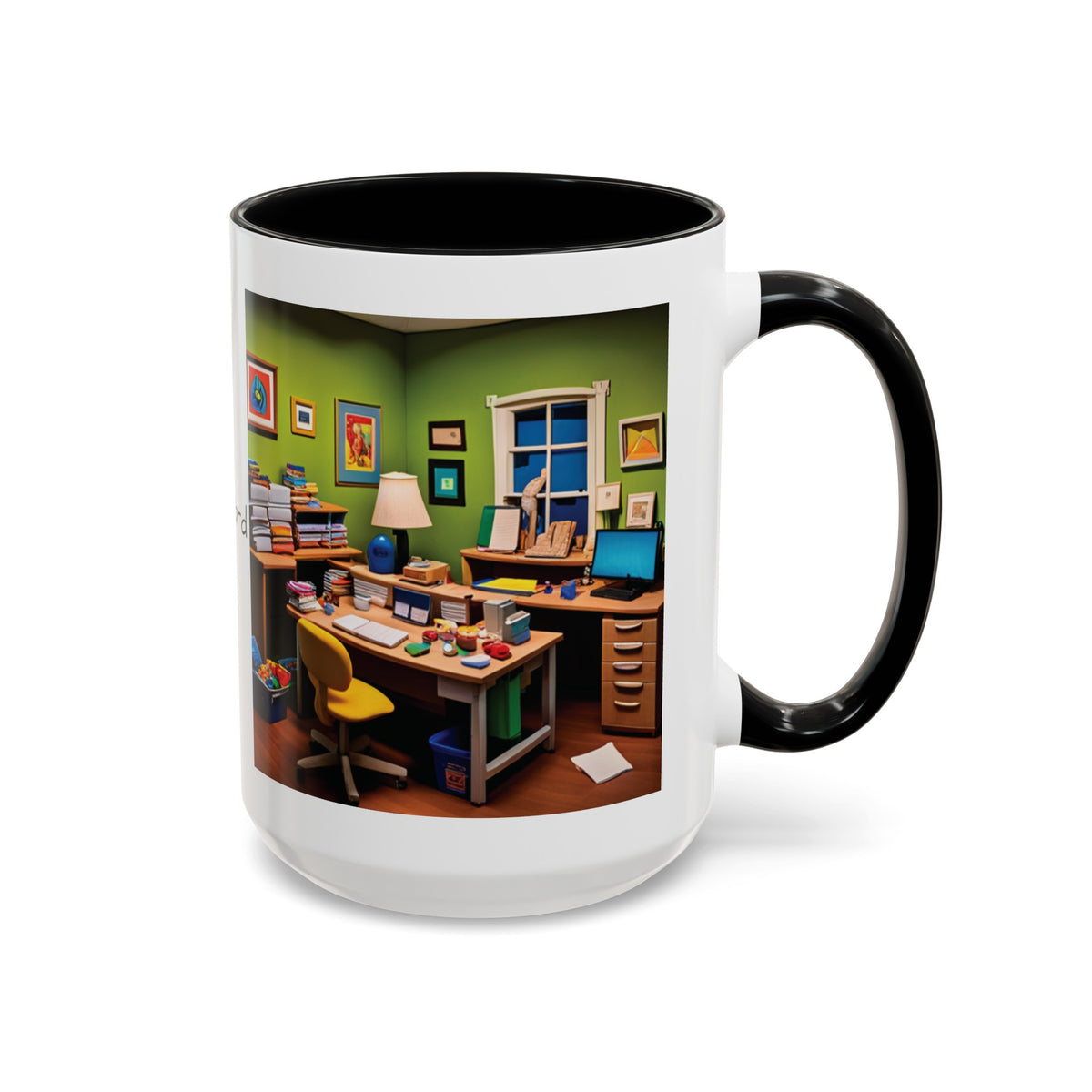 “Coffee: Because Adulting is Hard" Accent Coffee Mug (11, 15oz) - OLM Store