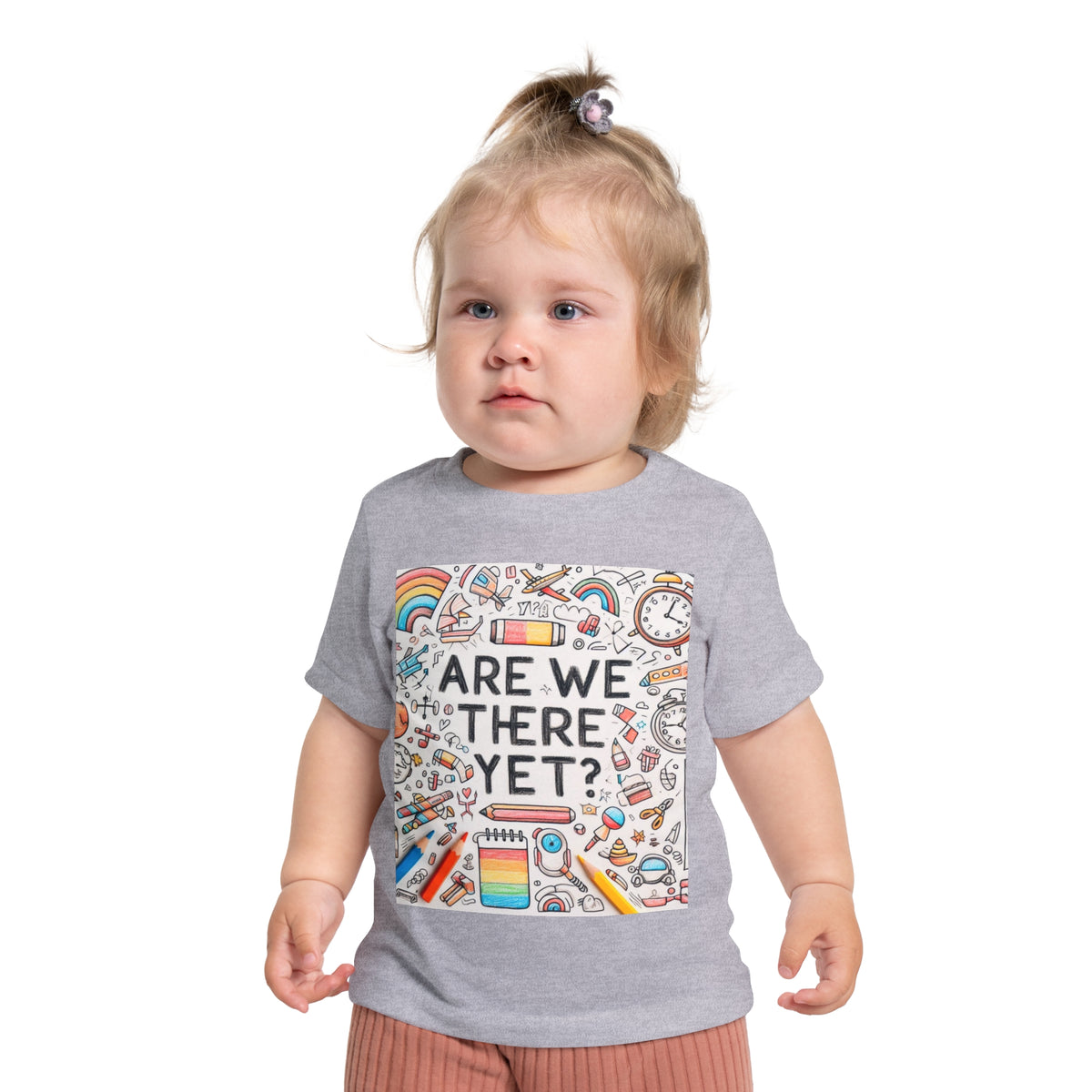 βAre We There Yet?β Baby Short Sleeve T-Shirt - OLM Store