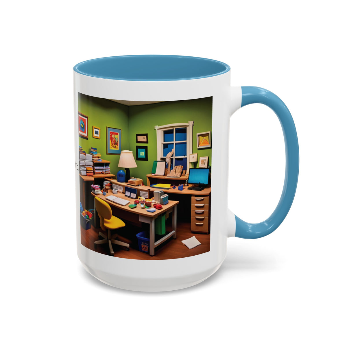 “Coffee: Because Adulting is Hard" Accent Coffee Mug (11, 15oz) - OLM Store