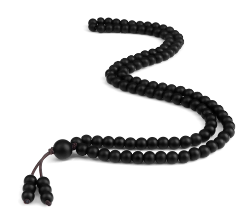 108 Bead Necklace with Malachite-Named and Mixed Color Options