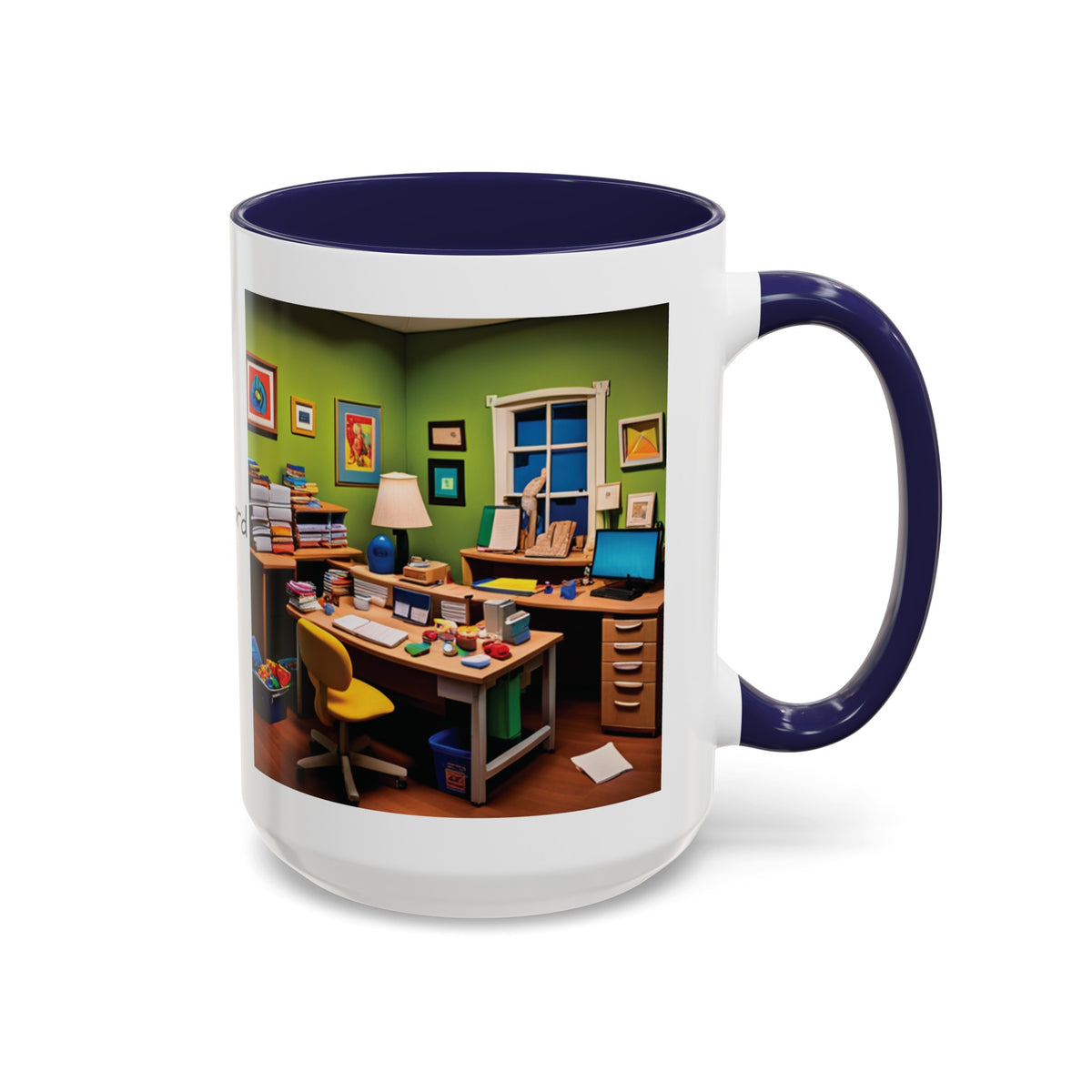 “Coffee: Because Adulting is Hard" Accent Coffee Mug (11, 15oz) - OLM Store
