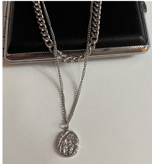 Vintage-Style Coin Pendant Necklace
