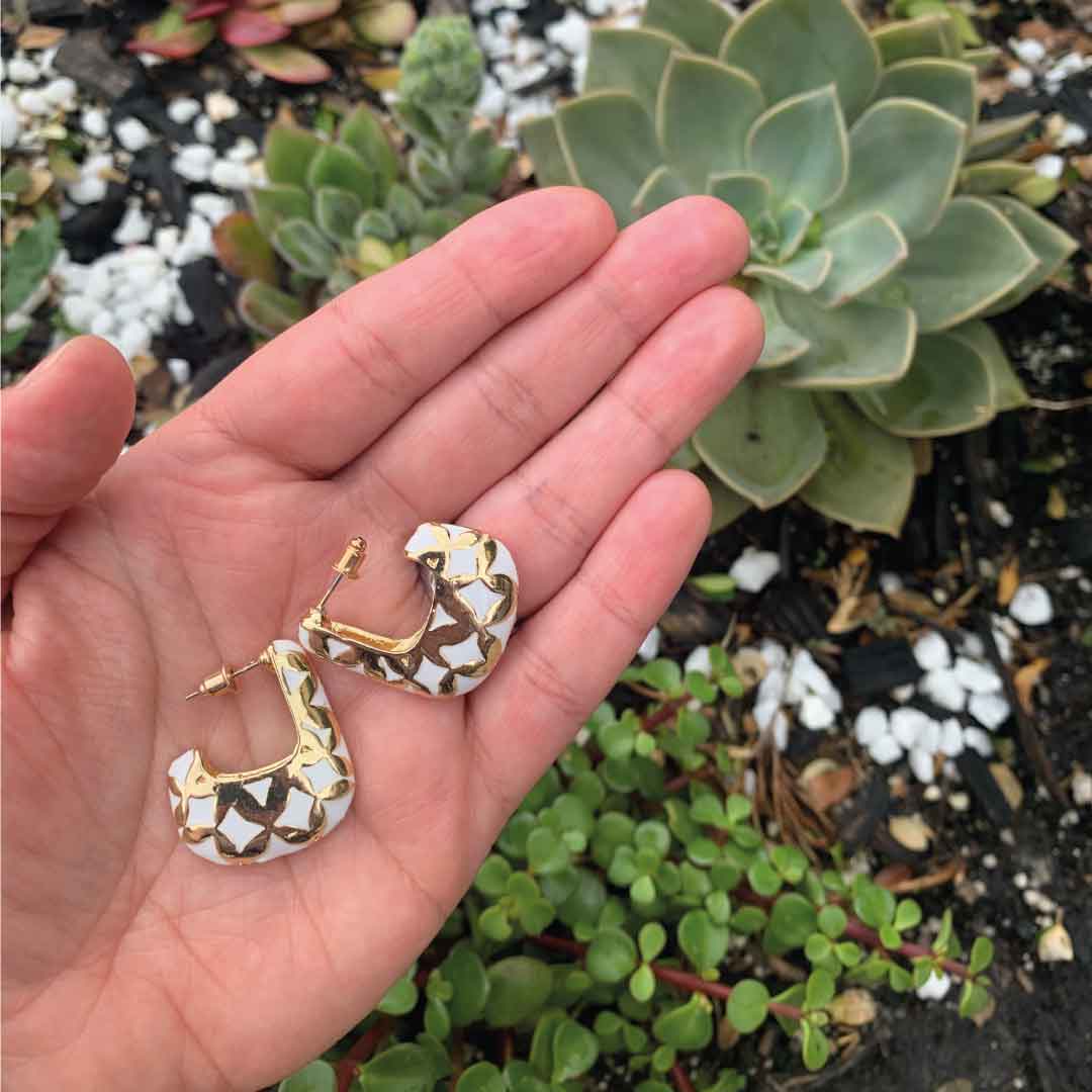 Nature-Inspired Hoop Earrings: Embrace Elegance with Mely Earrings