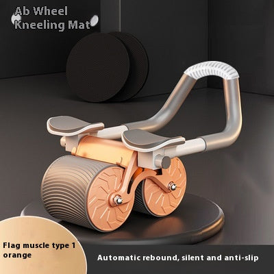 Transform Your Core Strength with the Automatic Rebound Abdominal Wheel