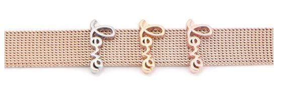 Love Script Slider Charm – Silver, Gold or Rose Gold Tone