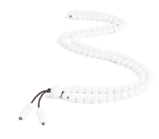 108 Bead Necklace with Malachite-Named and Mixed Color Options