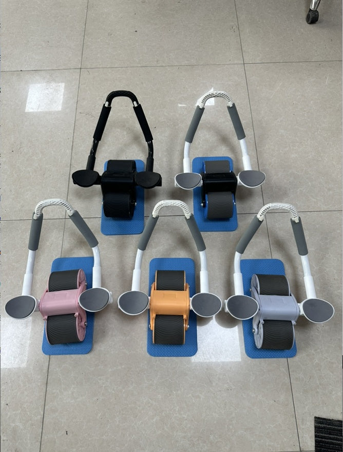 Transform Your Core Strength with the Automatic Rebound Abdominal Wheel
