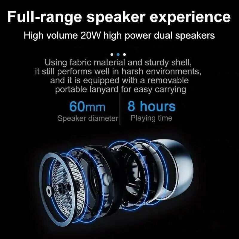 Elevate Your Adventures with Our Wireless Waterproof Outdoor Speaker