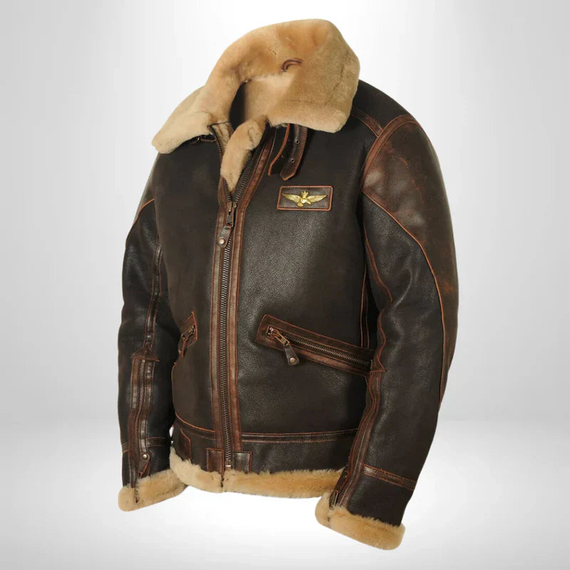 Men's Casual Winter Coat – Brown Everyday Outerwear