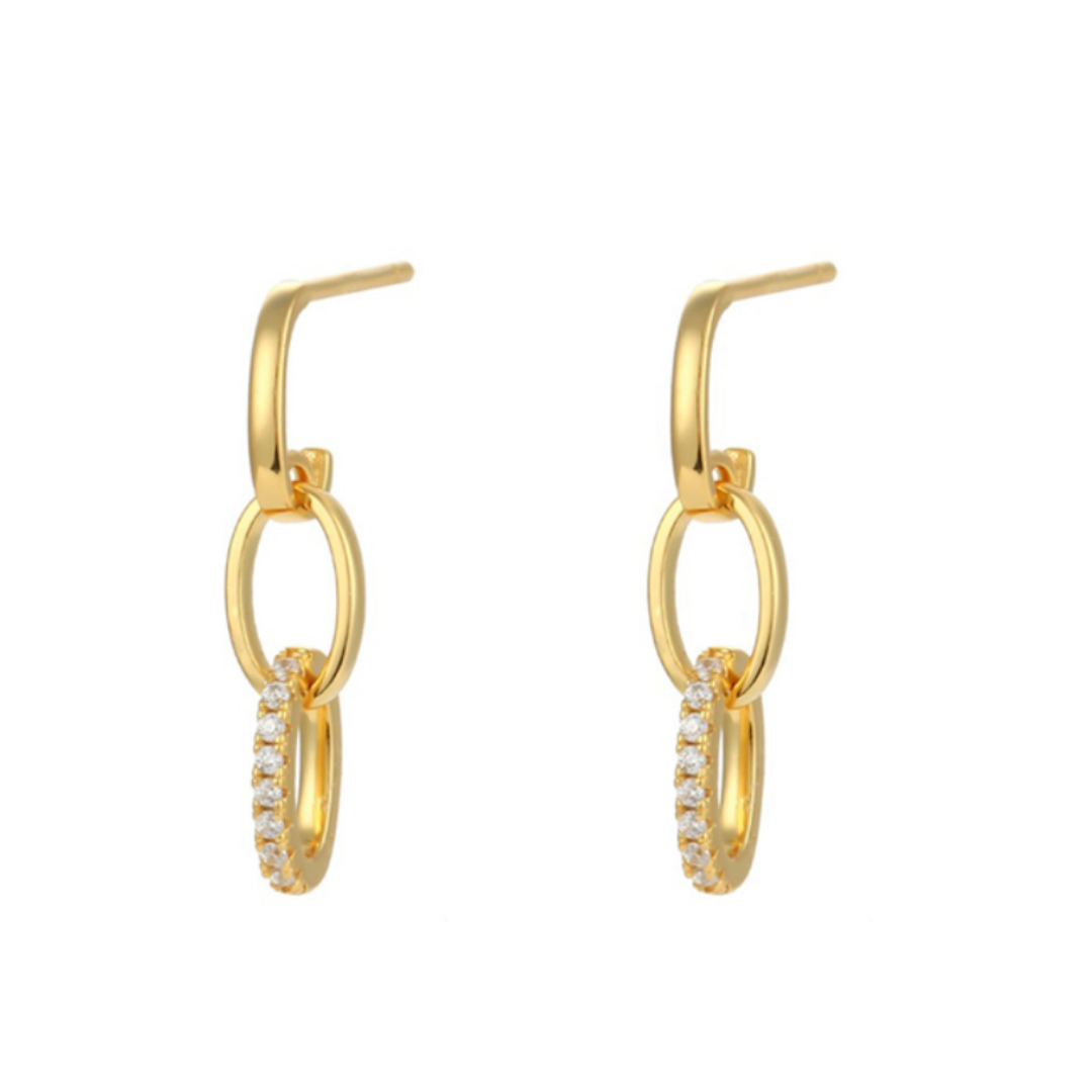 Elevate Your Style with Eva Double-Hoop Earrings