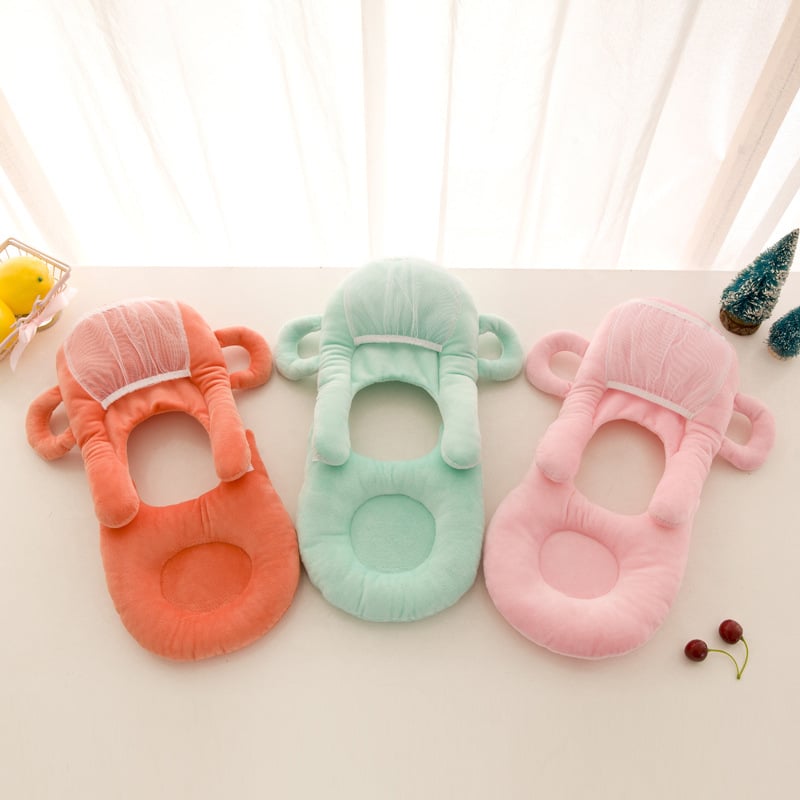 Shaped Padded Cushion – Green or Pink