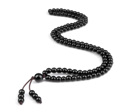 108 Bead Necklace with Malachite-Named and Mixed Color Options