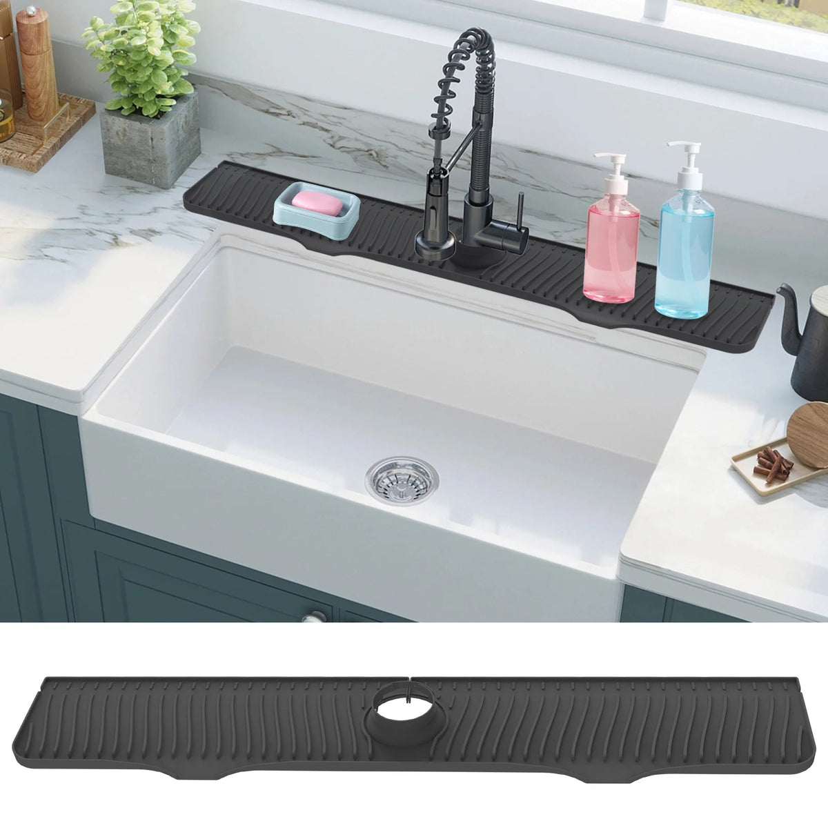 Silicone Sink Faucet Splash Guard - OLM Store