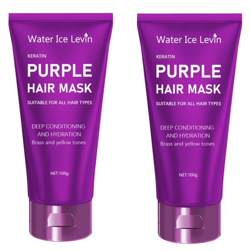 Revitalize Your Locks with Our Purple Hair Mask for Blonde Hair – Eliminate Brassiness & Hydrate