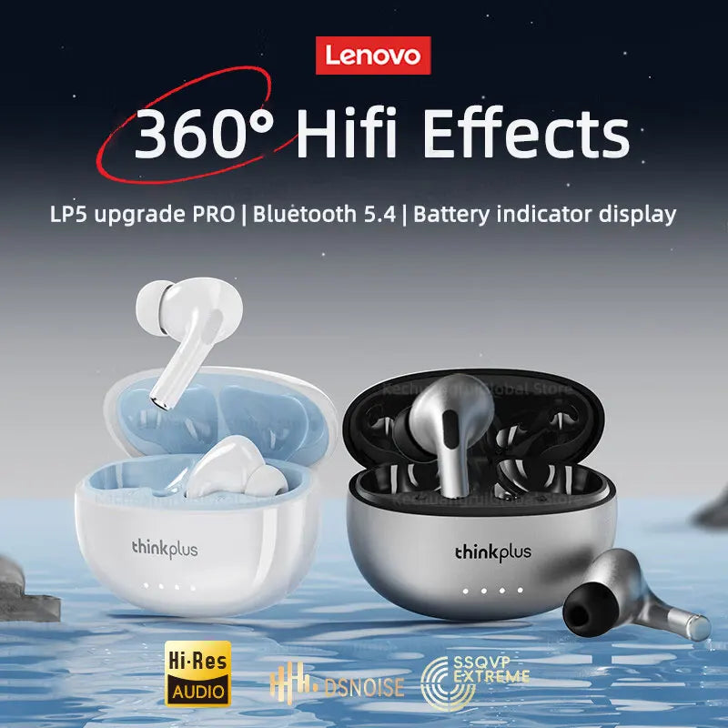 Lenovo LP5 Pro Bluetooth Earbuds: Premium Sound for Every Moment