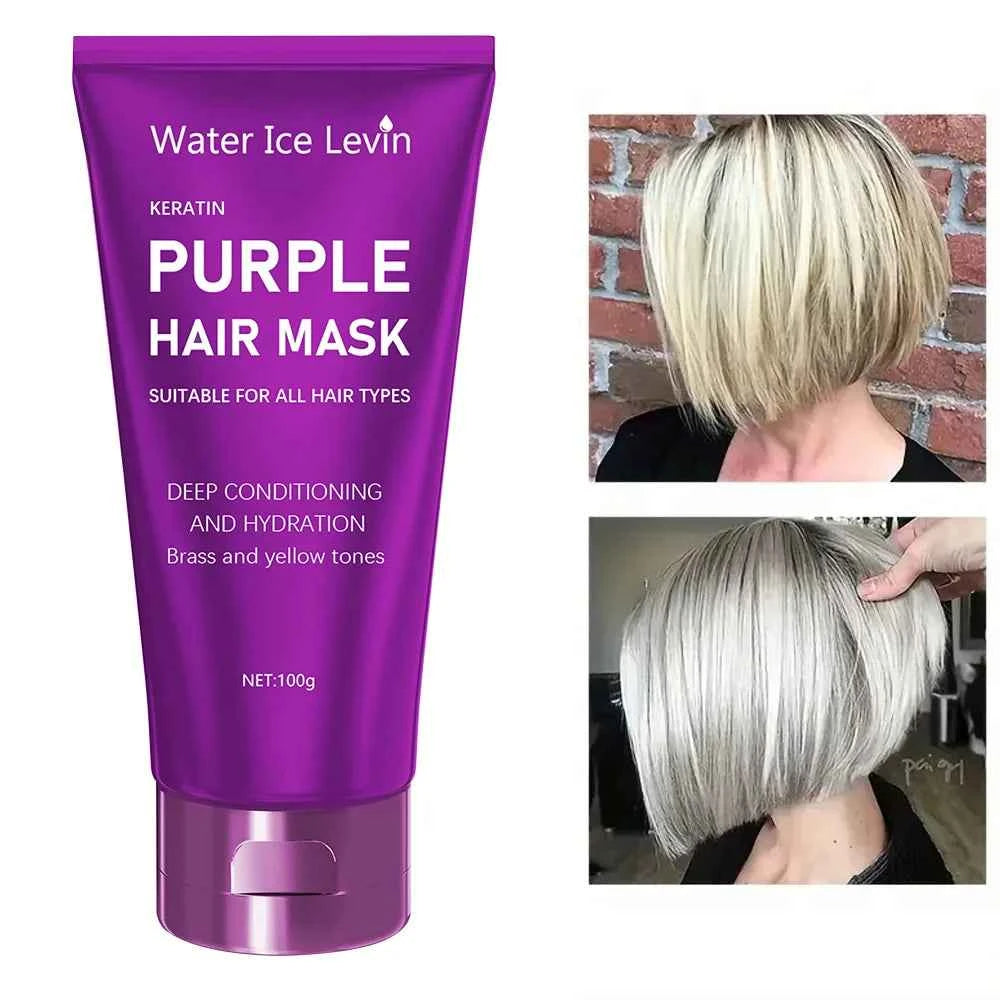 Revitalize Your Locks with Our Purple Hair Mask for Blonde Hair – Eliminate Brassiness & Hydrate