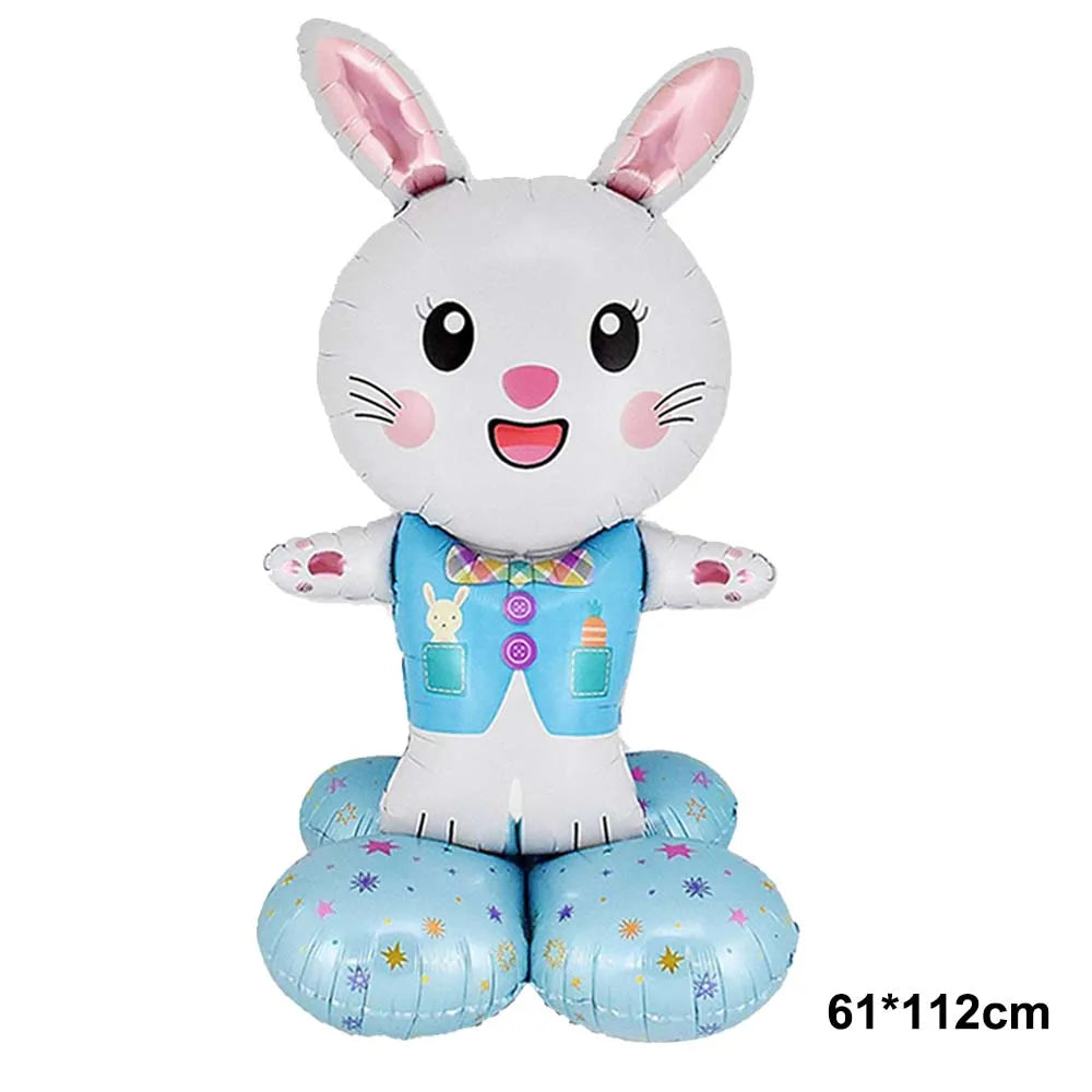 Easter Bunny Tableware Set – Adorable Disposable Plates, Cups & Napkins for Celebration Fun!