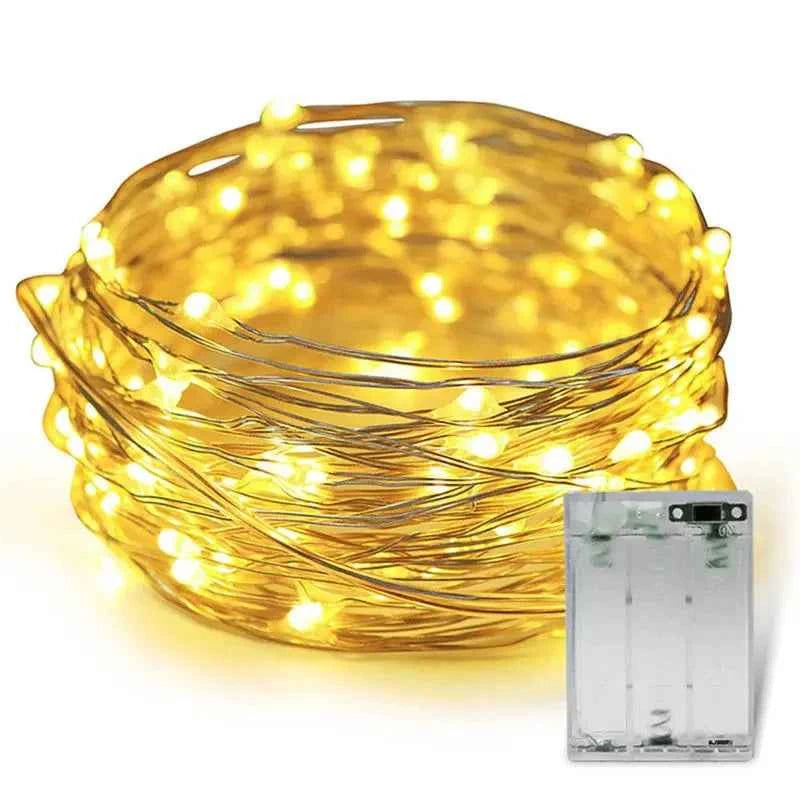 Transform Your Space with Enchanting LED Copper Wire Fairy Lights