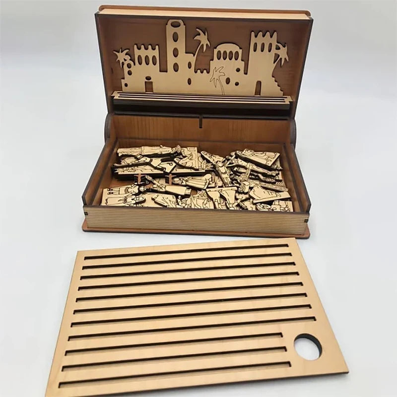Easter Resurrection Wooden Book Set – A Heartfelt Tribute to the Holy Week