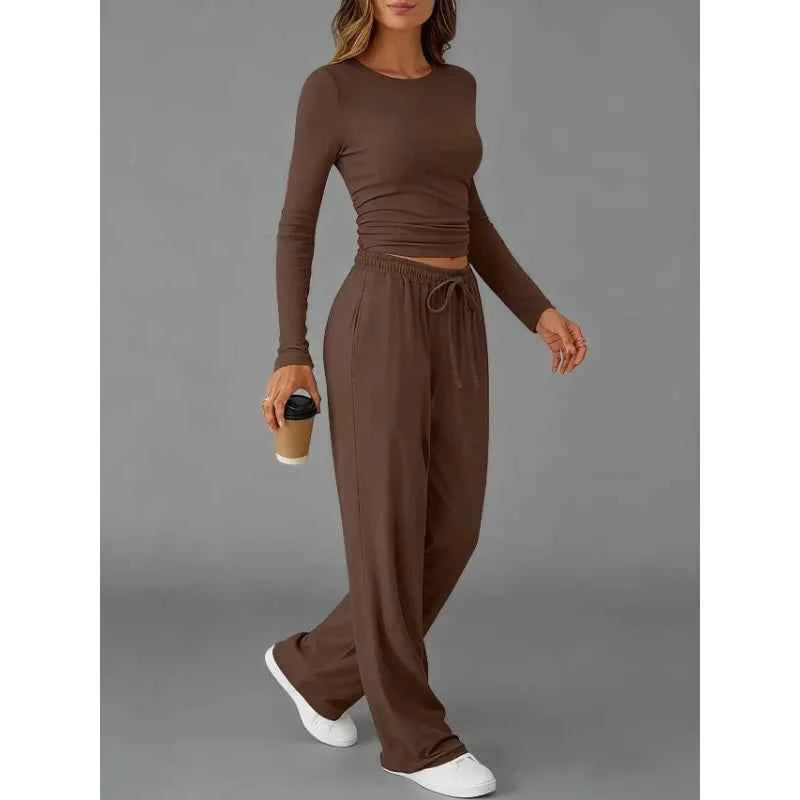 Women's Casual Sports Suit Set: Elevate Your Autumn Wardrobe