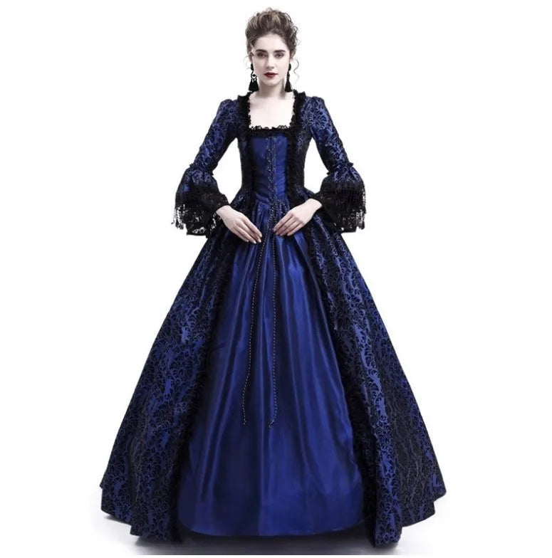 Gothic Victorian Cosplay Dress - Embrace Elegance with a Touch of Dark Fantasy