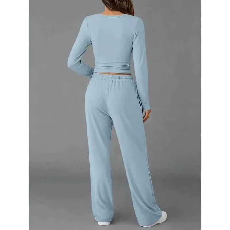 Women's Casual Sports Suit Set: Elevate Your Autumn Wardrobe