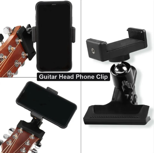 Elevate Your Performance with the Phone Guitar Clip Stand