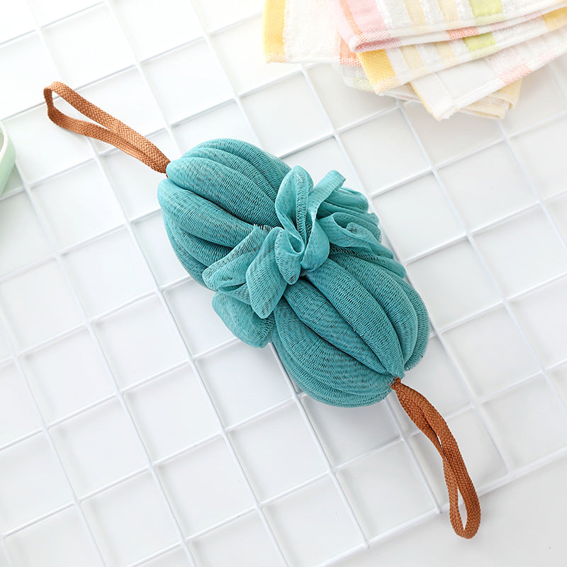 Mesh Bath Scrubber with Loop Handles