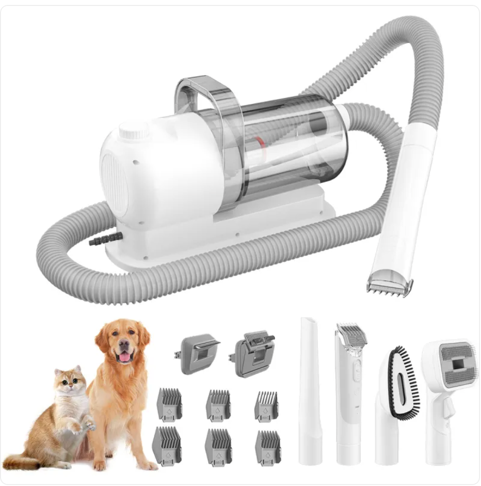 Pet Grooming Vacuum – White