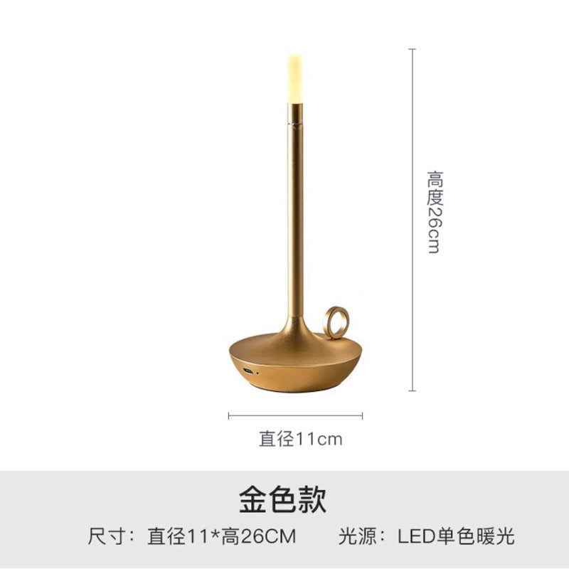 LED Candle Style Table Lamp with Five Decorative Color Options