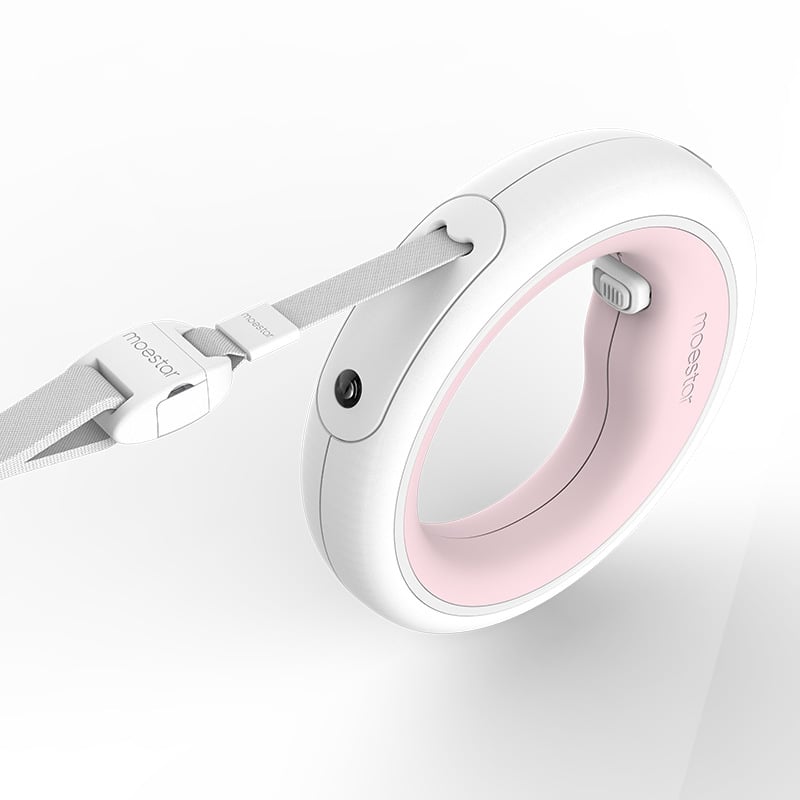 Retractable Dog Leash – Pink or White USB Options