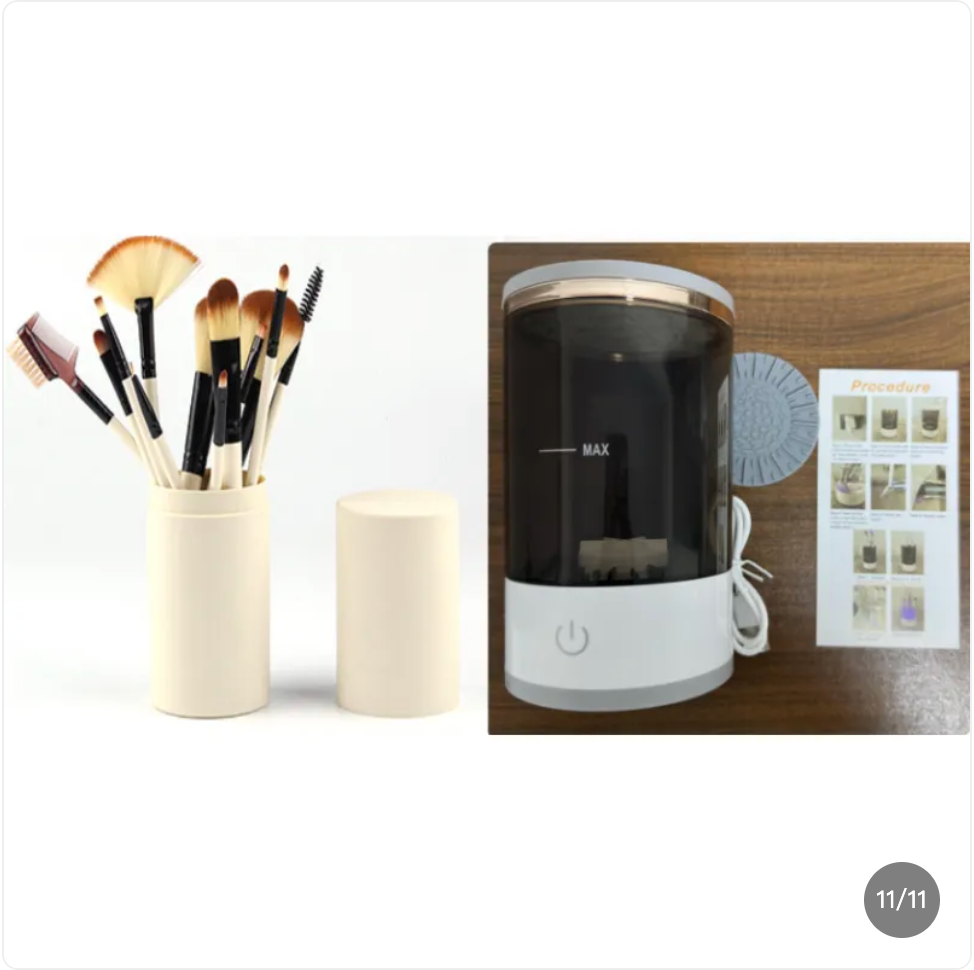 Revolutionary Rechargeable Makeup Brush Cleaner for Effortless Beauty