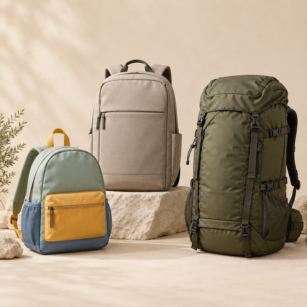Backpacks collection cover concept