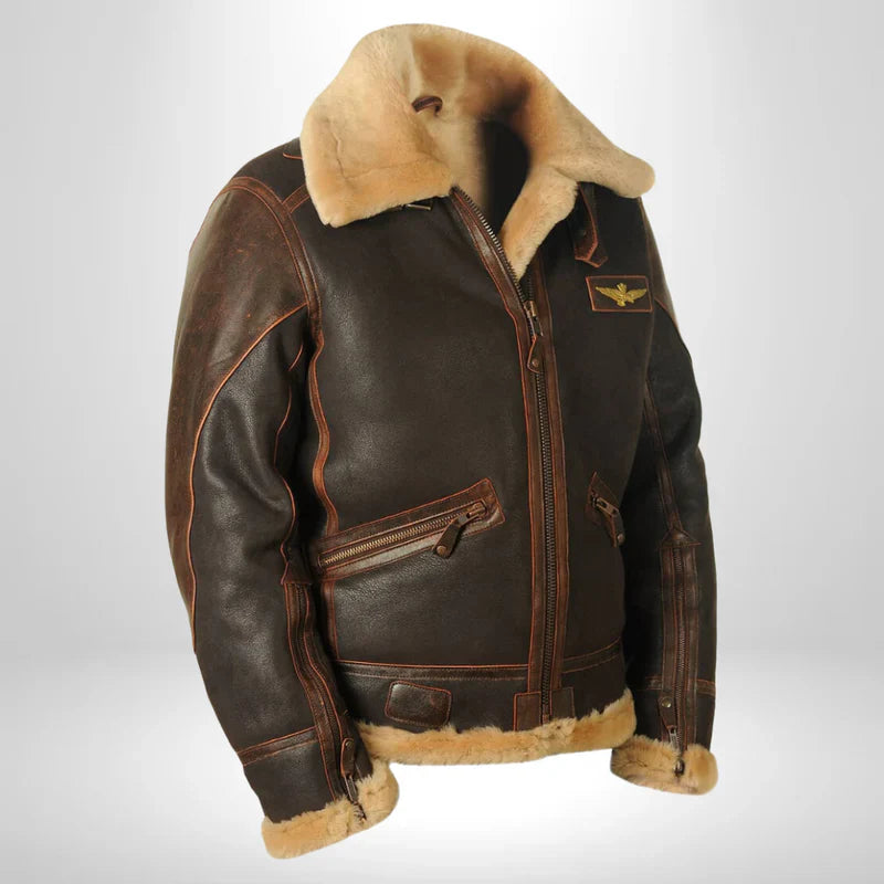 Men's Casual Winter Coat – Brown Everyday Outerwear