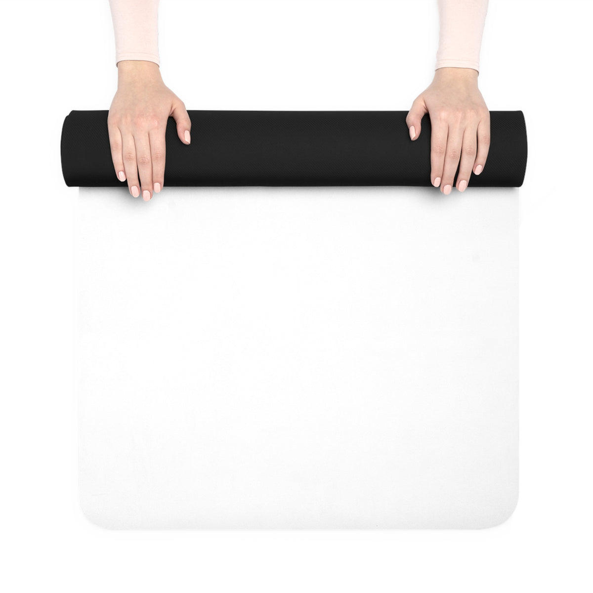 Inspirational quote Rubber Yoga Mat - OLM Store