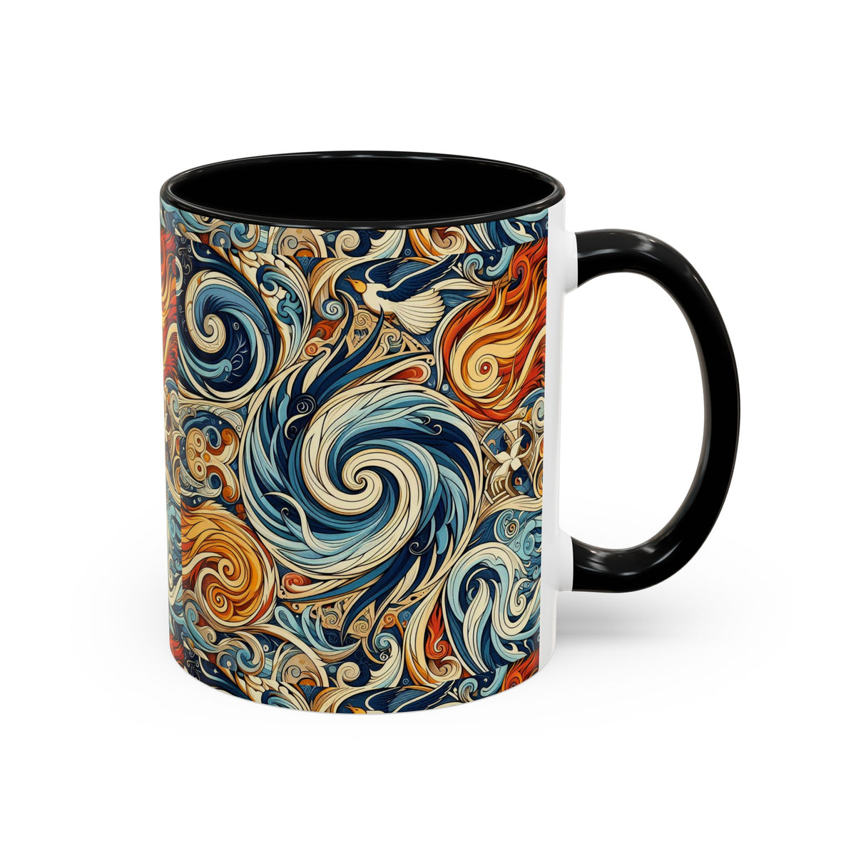 "Earth, Wind & Fire" Accent Coffee  Mug (11, 15oz) - OLM Store