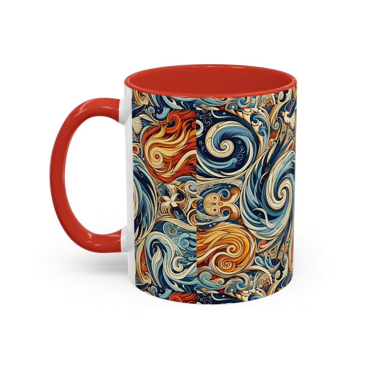 "Earth, Wind & Fire" Accent Coffee  Mug (11, 15oz) - OLM Store