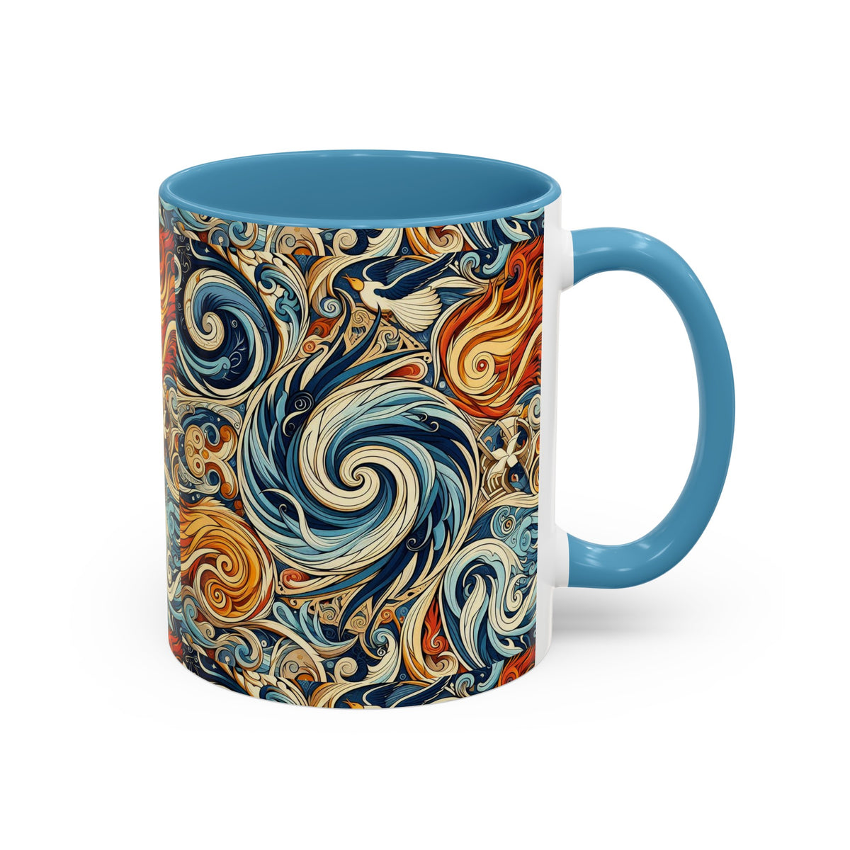 "Earth, Wind & Fire" Accent Coffee  Mug (11, 15oz) - OLM Store