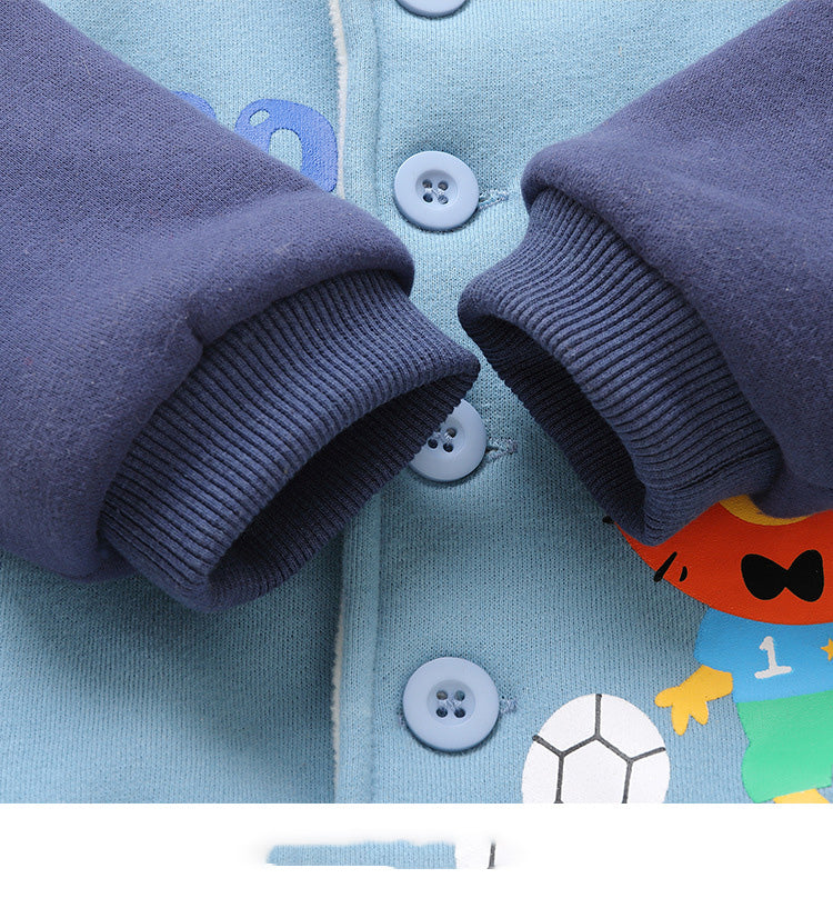 Baby & Toddler Hooded Animal-Print Jacket