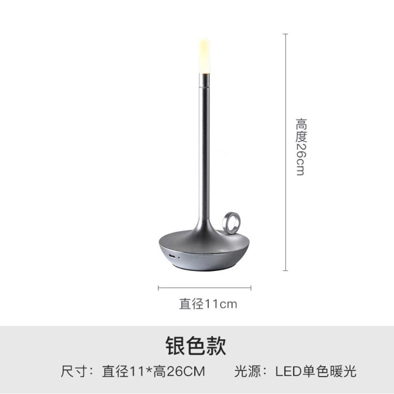 LED Candle Style Table Lamp with Five Decorative Color Options