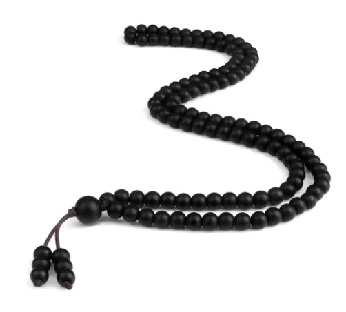 108 Bead Necklace with Malachite-Named and Mixed Color Options