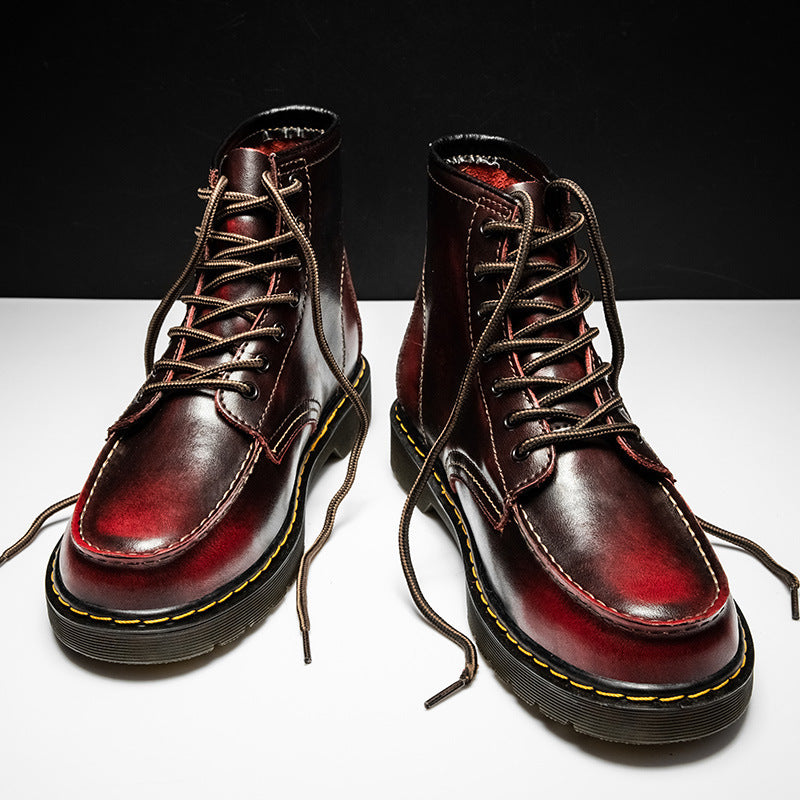 Men’s Lace-Up Ankle Boots