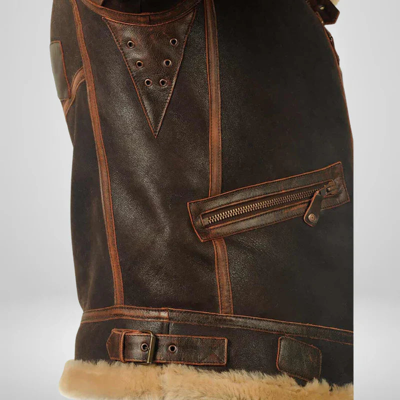 Men's Casual Winter Coat – Brown Everyday Outerwear