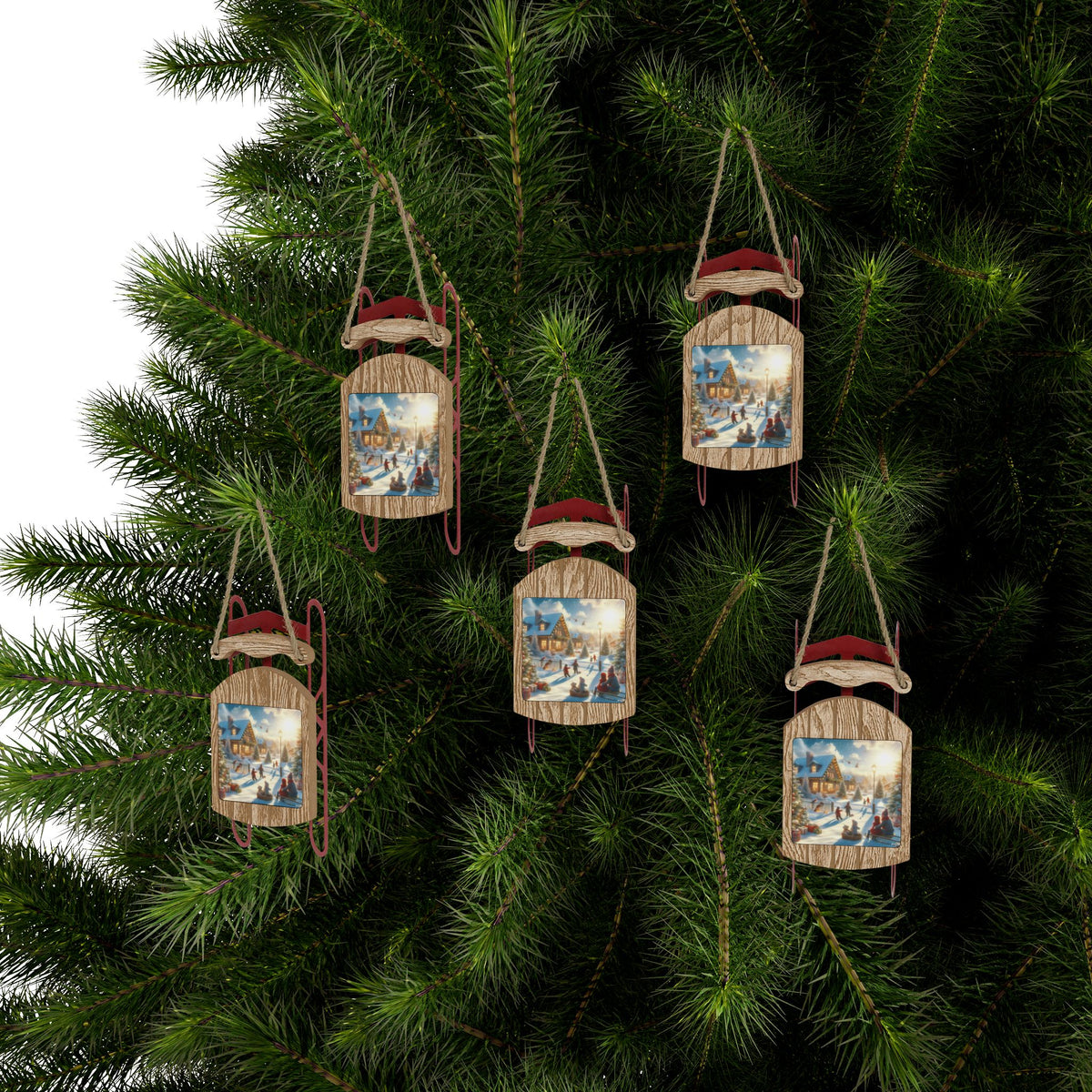 Sled Ornaments: Add a Whimsical Touch to Your Holiday Decor